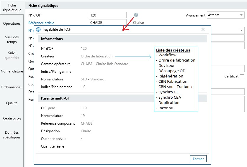 Sage 100 Gestion de production fiche signalétique