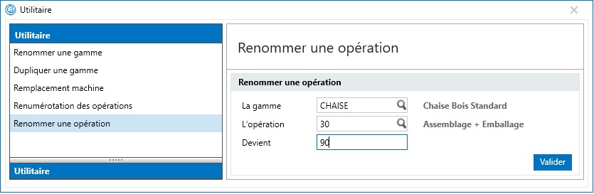 Sage 100 Gestion de production utilitaire