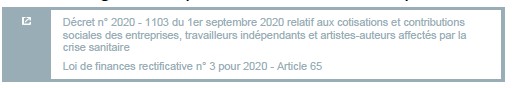 Décret n°2020-1103